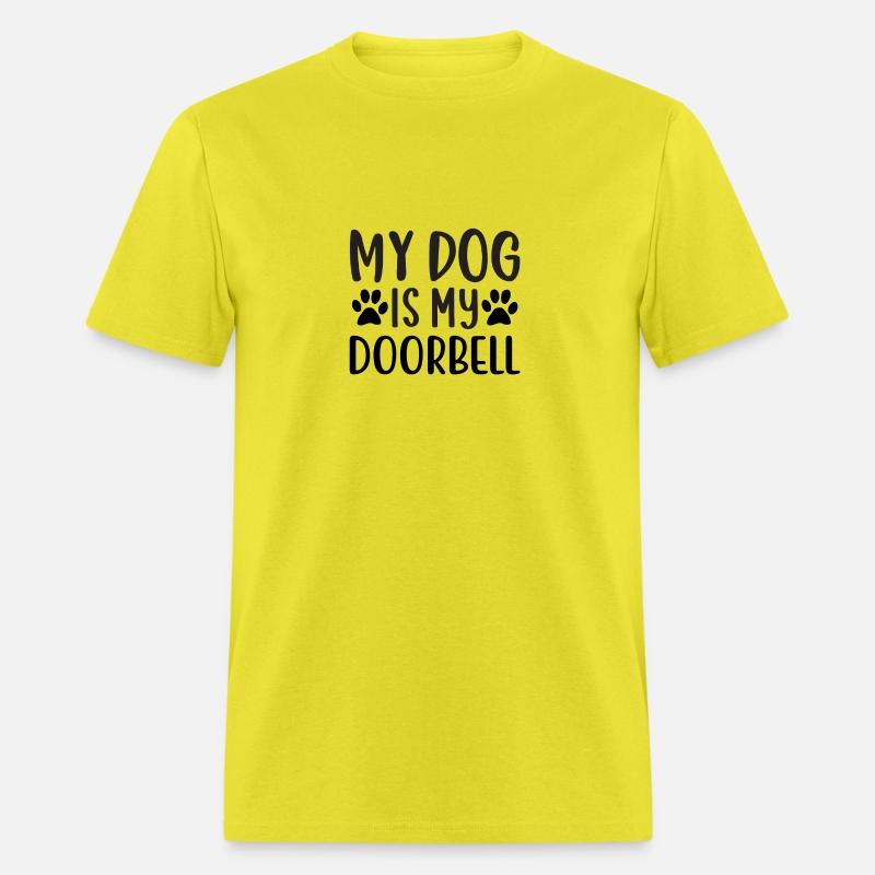 my dog is my doorbell