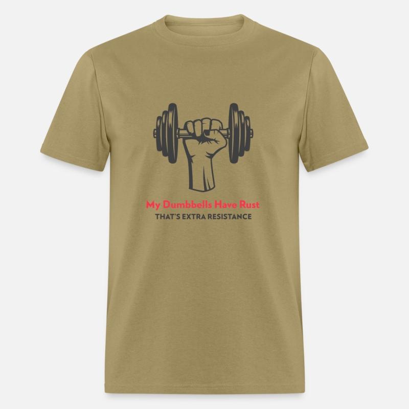 MY DUMBBELLS HAVE RUST – THAT’S EXTRA RESISTANCE