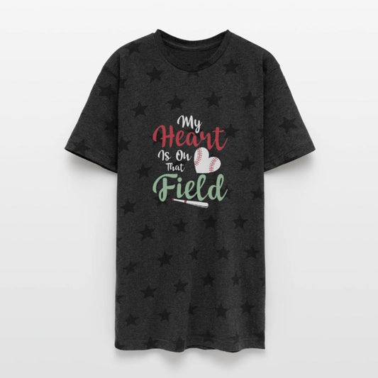 My Heart Is On That Field Baseball Sport Fan