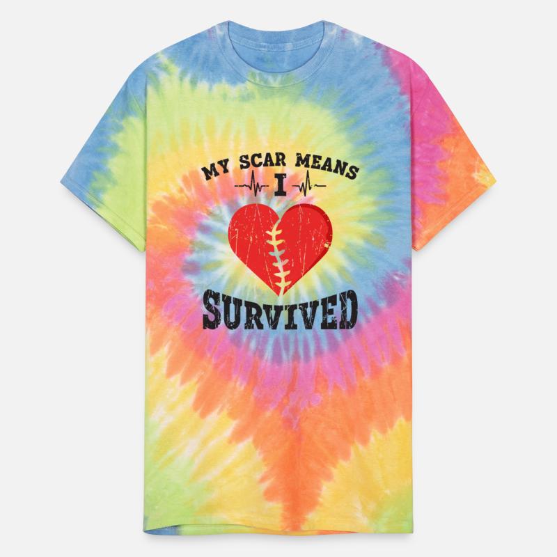 My scar means I survived - open heart surgery