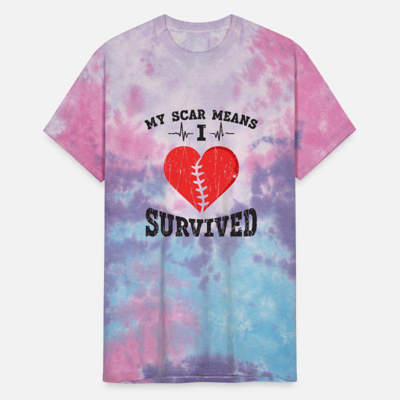 My scar means I survived - open heart surgery