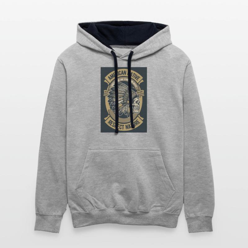 Native Spirit – American Tribal Pride Graphic Tee