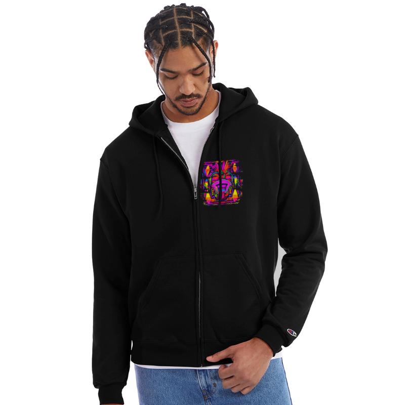 Neon Fluorescent UV Electro Music Party