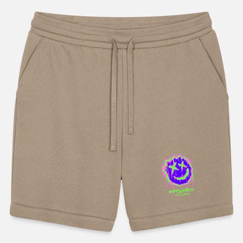 Neon Graffiti Smile Face Design