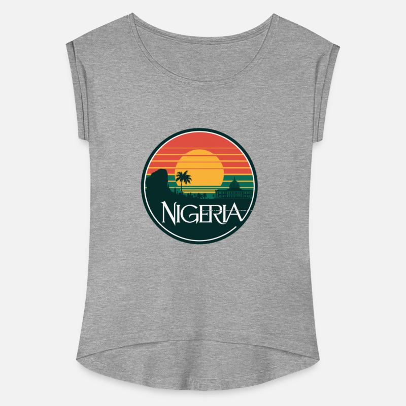 Nigeria Sunset with Iconic Silhouettes and