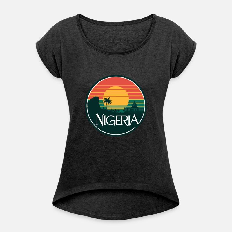 Nigeria Sunset with Iconic Silhouettes and