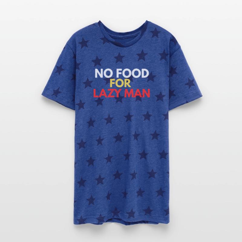 NO FOOD FOR LAZY MAN – Nigerian Hustle Slogan T-Sh