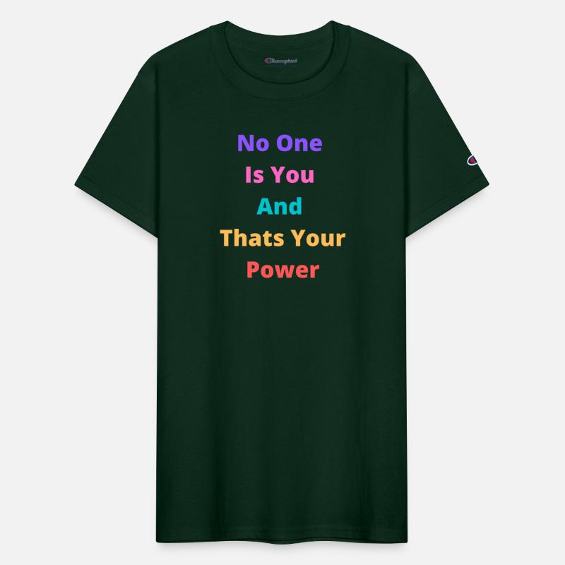 No one is you and that is your superpower