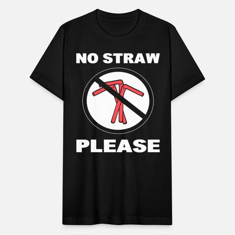 No Straw Please Climate Change Advocate