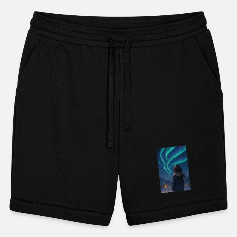 Northern Lights and Night Sky Scene