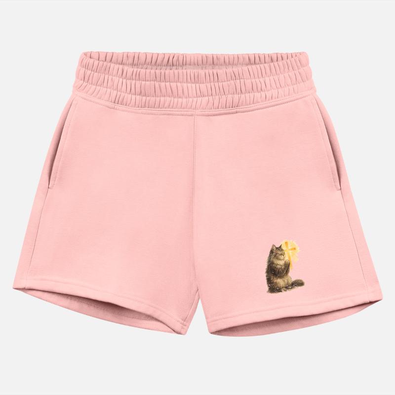 Norwegian Forest Cat with Illuminated Cross