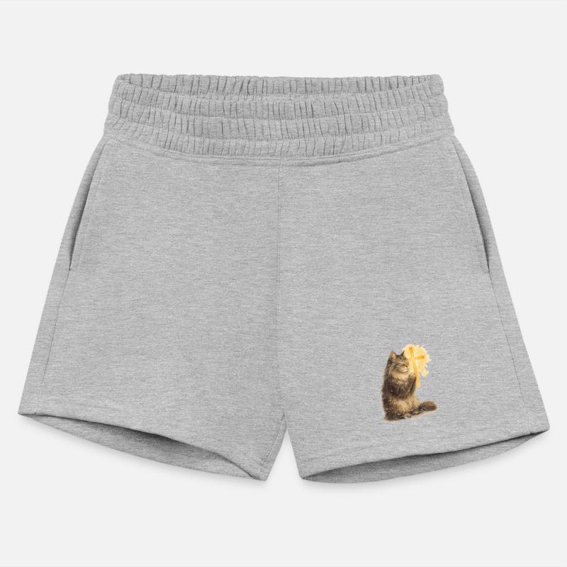 Norwegian Forest Cat with Illuminated Cross