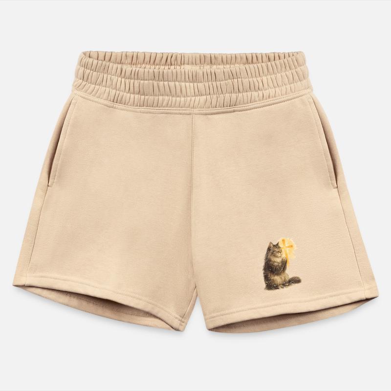 Norwegian Forest Cat with Illuminated Cross