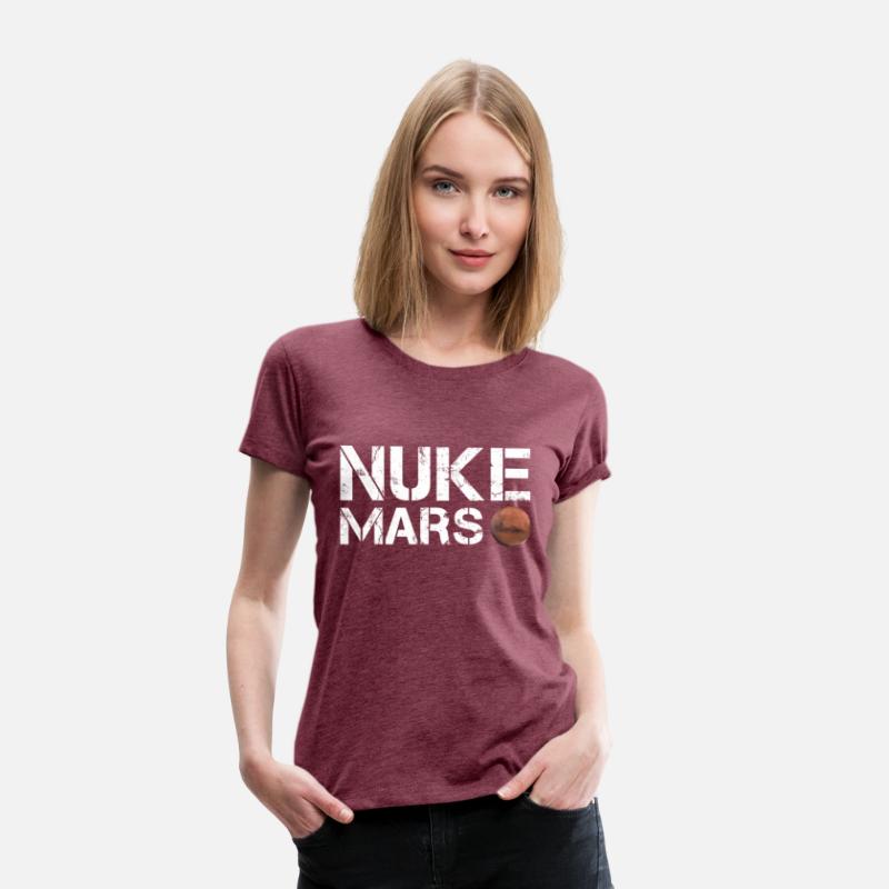 Nuke Mars Planet Solar System Astronomy Space