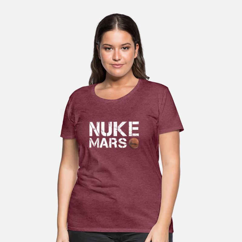 Nuke Mars Planet Solar System Astronomy Space