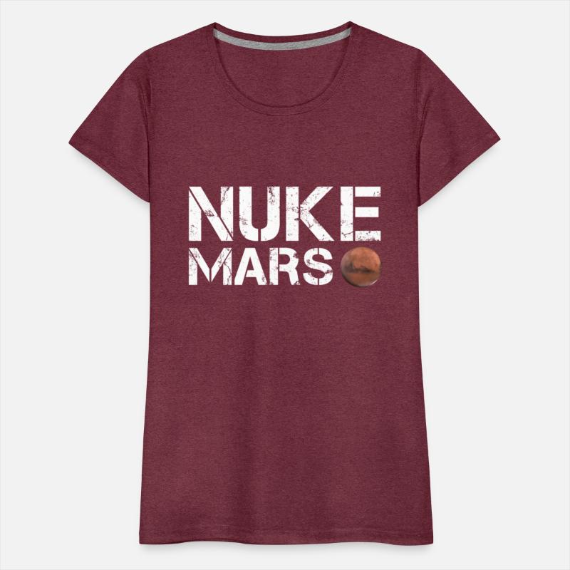 Nuke Mars Planet Solar System Astronomy Space