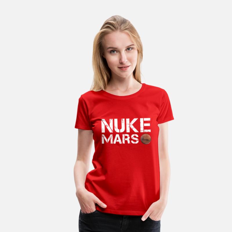 Nuke Mars Planet Solar System Astronomy Space