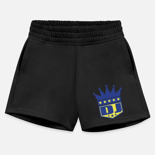 Official DJ Crown King Music Party Text Lettering