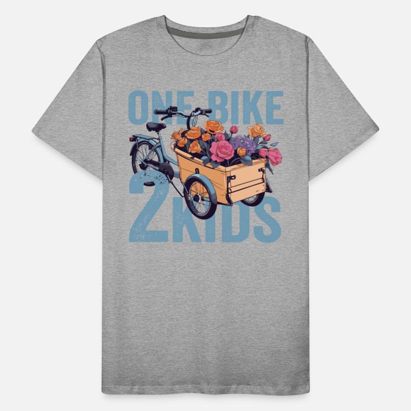 One Bike 2 Kids Retro Bicycle Cargobike