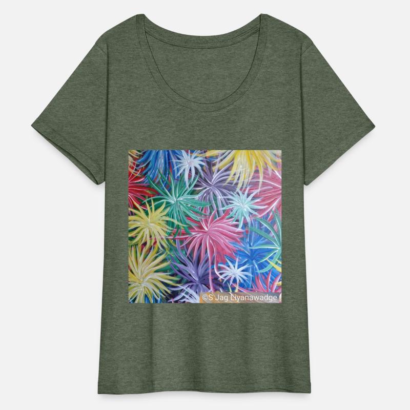 Organic leaves Abstract, Non-representational Art