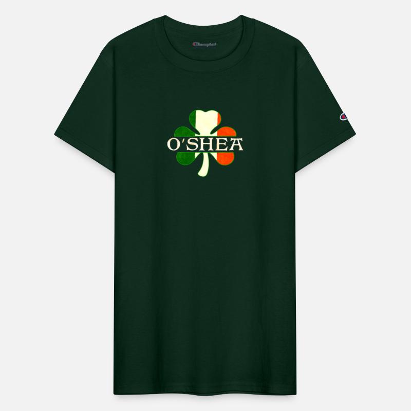 O'shea Irish Surname Ireland Flag Shamrock