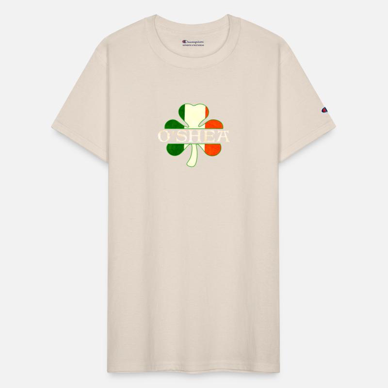 O'shea Irish Surname Ireland Flag Shamrock