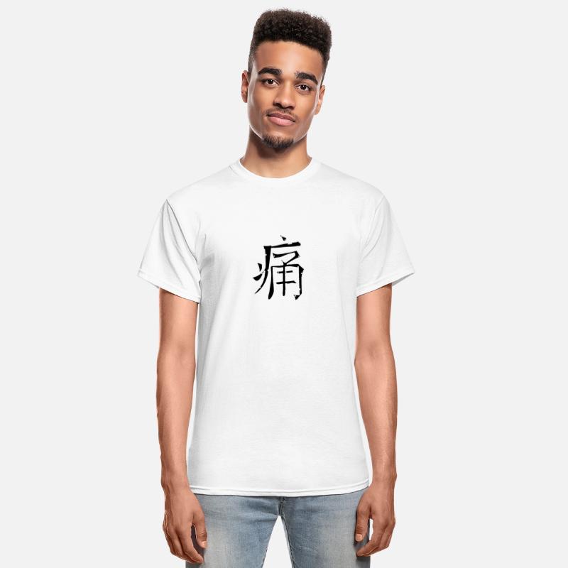 Pain Chinese Character Hand Drawn Symbol China