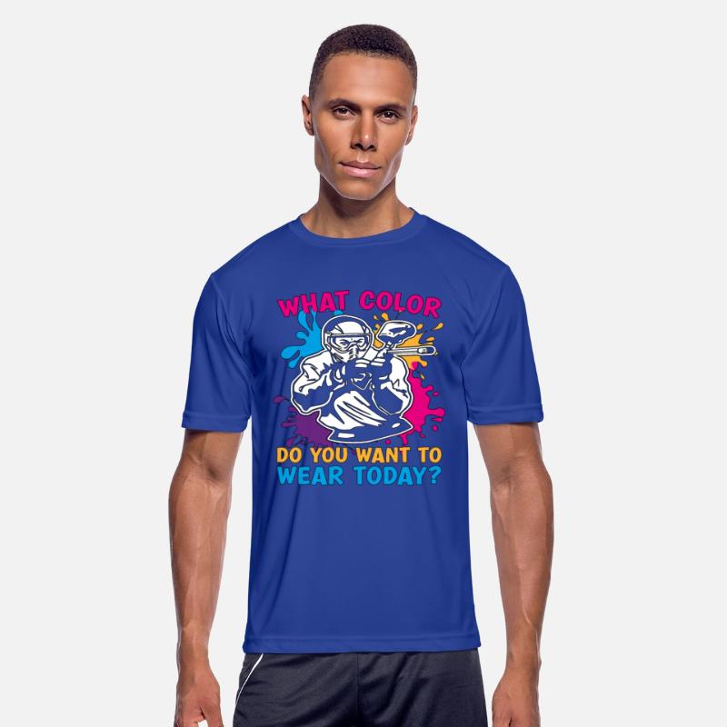 Paintball What Color Do You Shoot Paintball Player