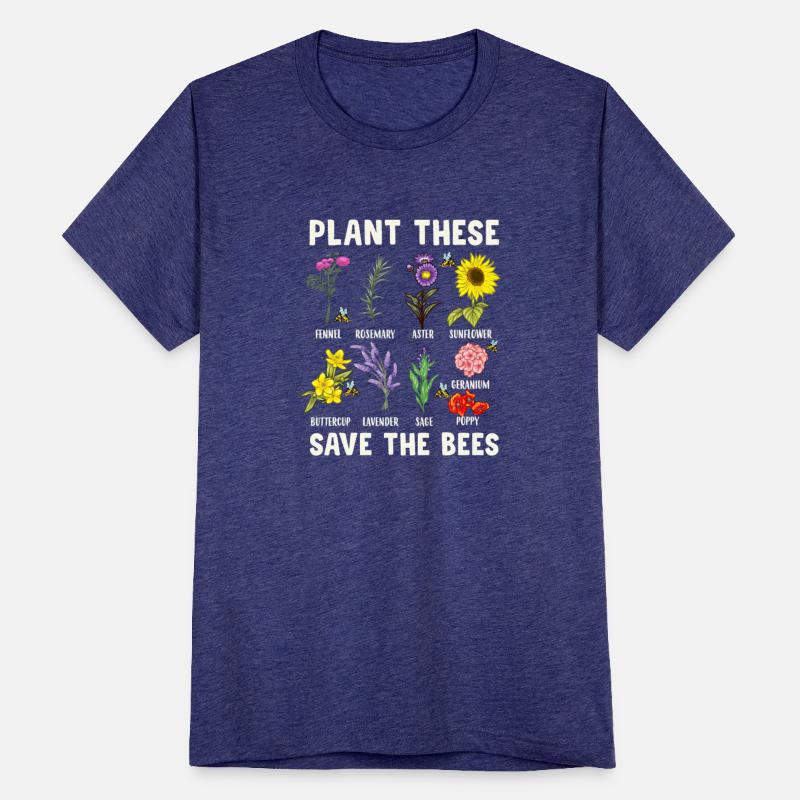 Plant These Save The Bees Long Sleeve T Shirt