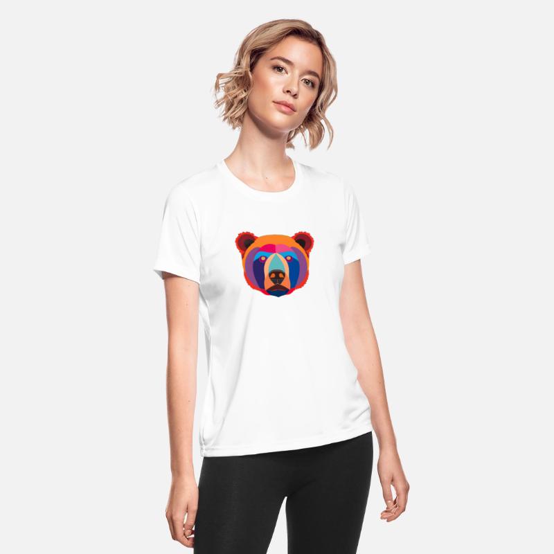 Pop Art Bear Head