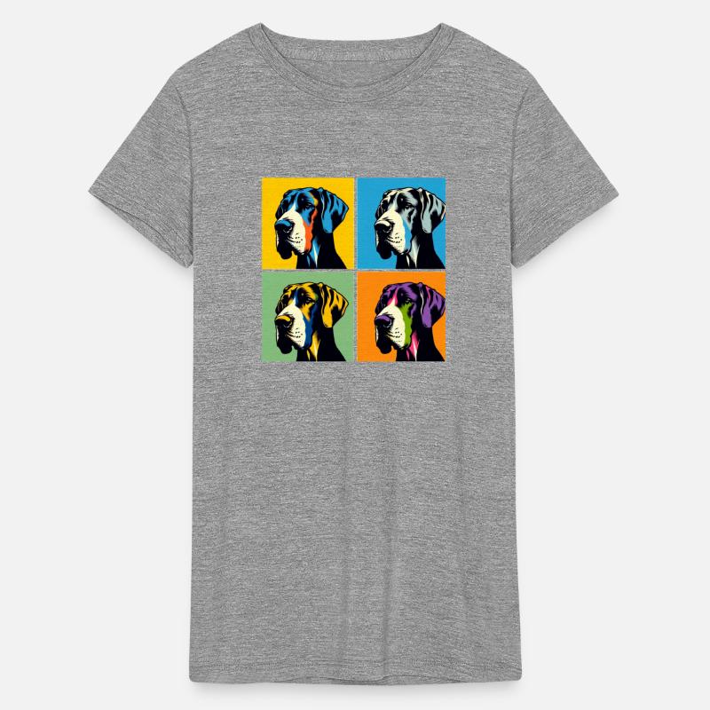 Pop Great Dane Dog Portrait - Pet Portrait