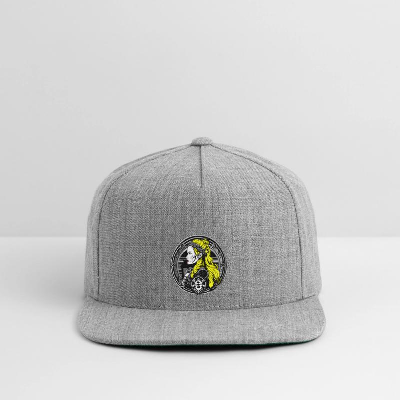 Portrait of a Medieval Warrior Blonde Woman