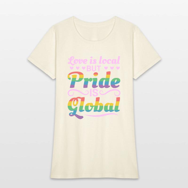 Pride Is Global LGBT Gay Pride Rainbow