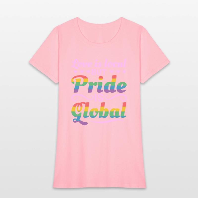 Pride Is Global LGBT Gay Pride Rainbow