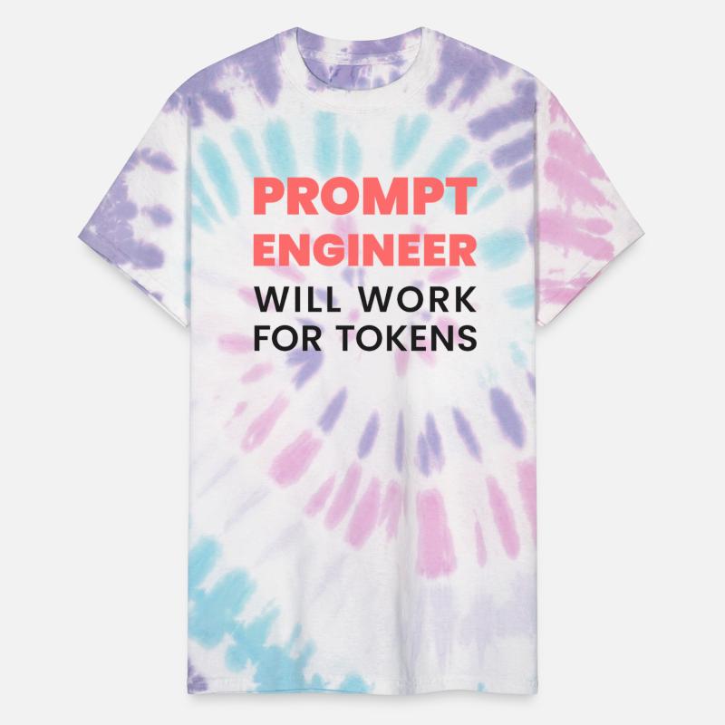 Prompt Engineer – Will Work for Tokens | AI Meme