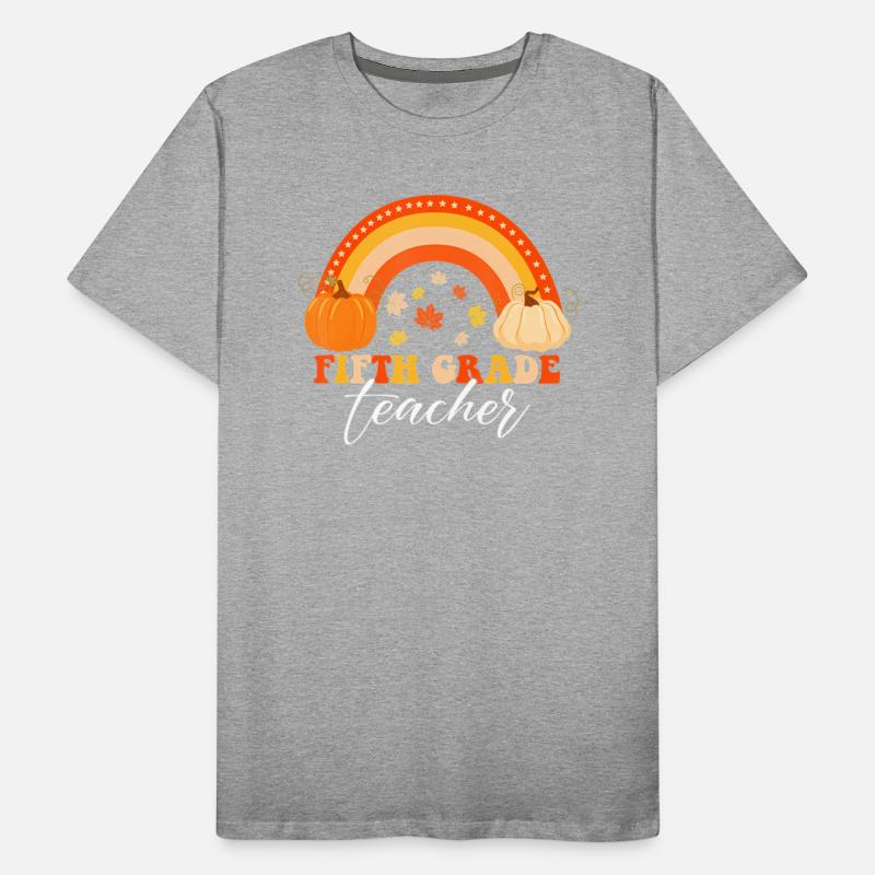 Pumpkin Rainbow Fifth Grade Teacher Autumn