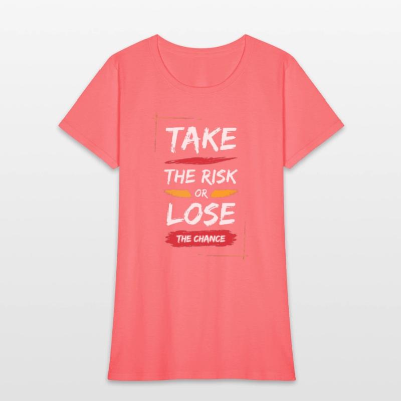 Qoute Tee shirt Slightly Stretch Crew Neck