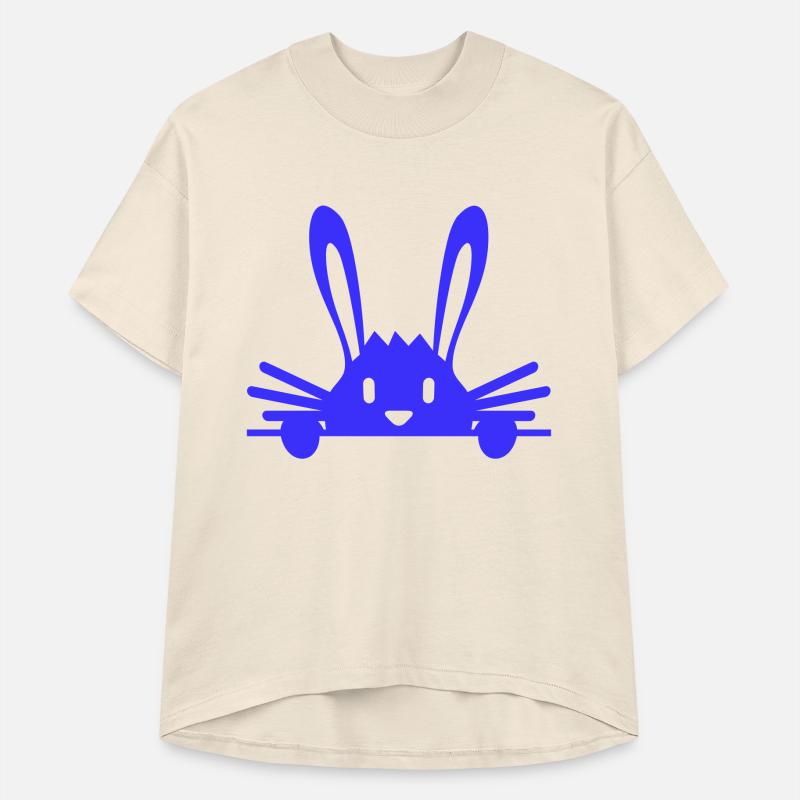 Rabbit Hides Shyly Behind Wall Fence hiding shy