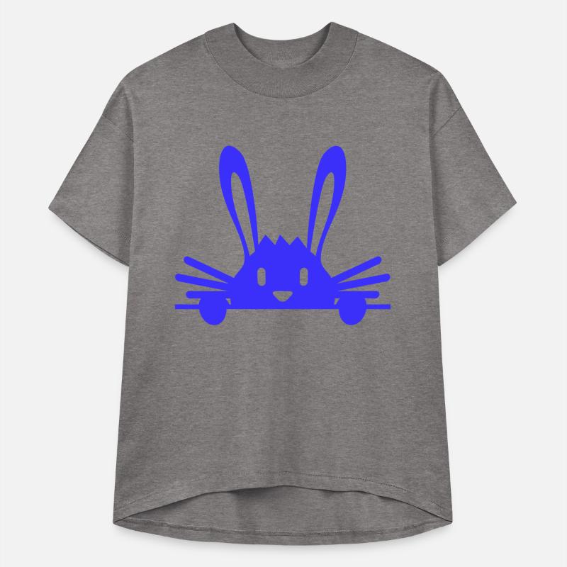 Rabbit Hides Shyly Behind Wall Fence hiding shy