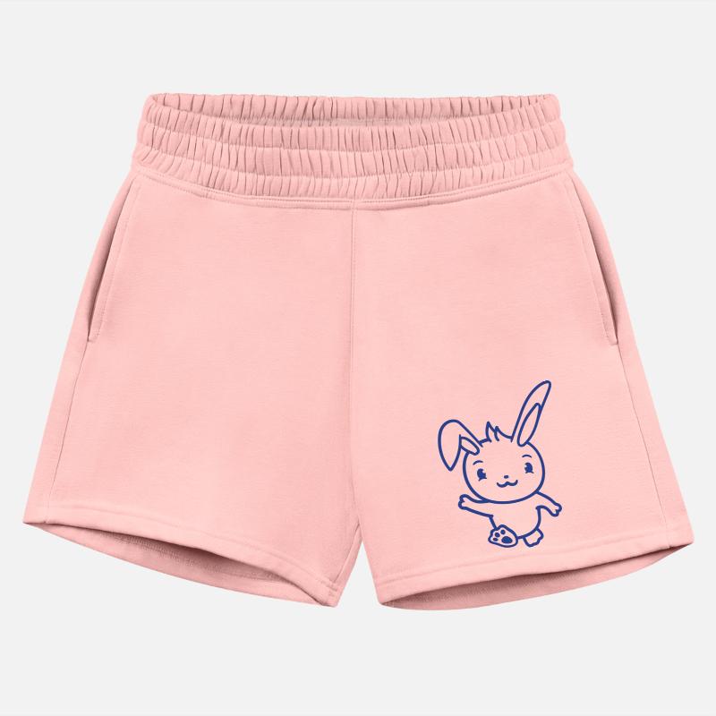 Rabbit Waves Greeting Hand Walk Run Going Happy