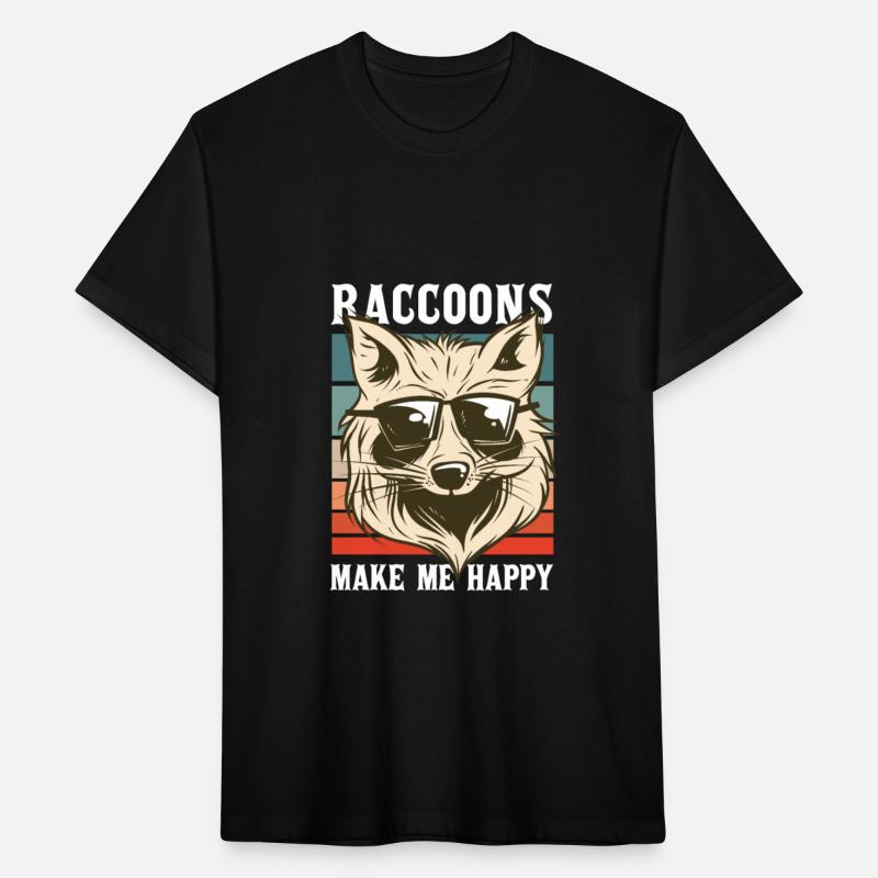 Raccoons make me happy