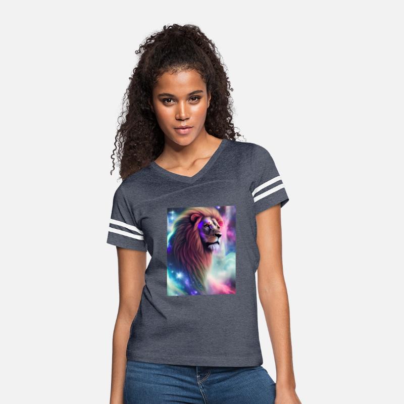 Rainbow Colored Lion