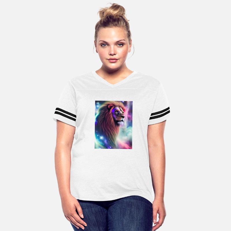 Rainbow Colored Lion