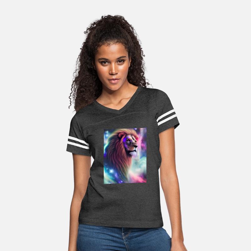 Rainbow Colored Lion