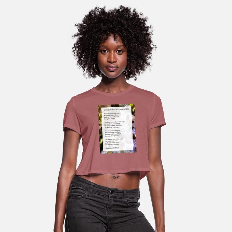 Rainbow River on the Rocks Poem