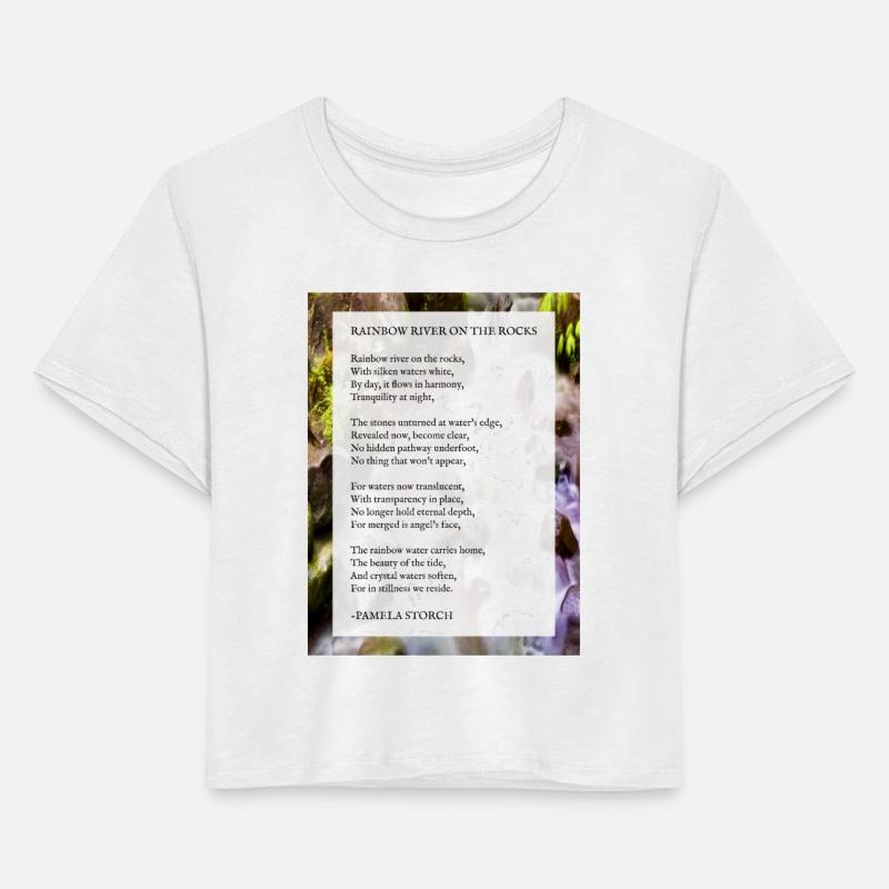 Rainbow River on the Rocks Poem