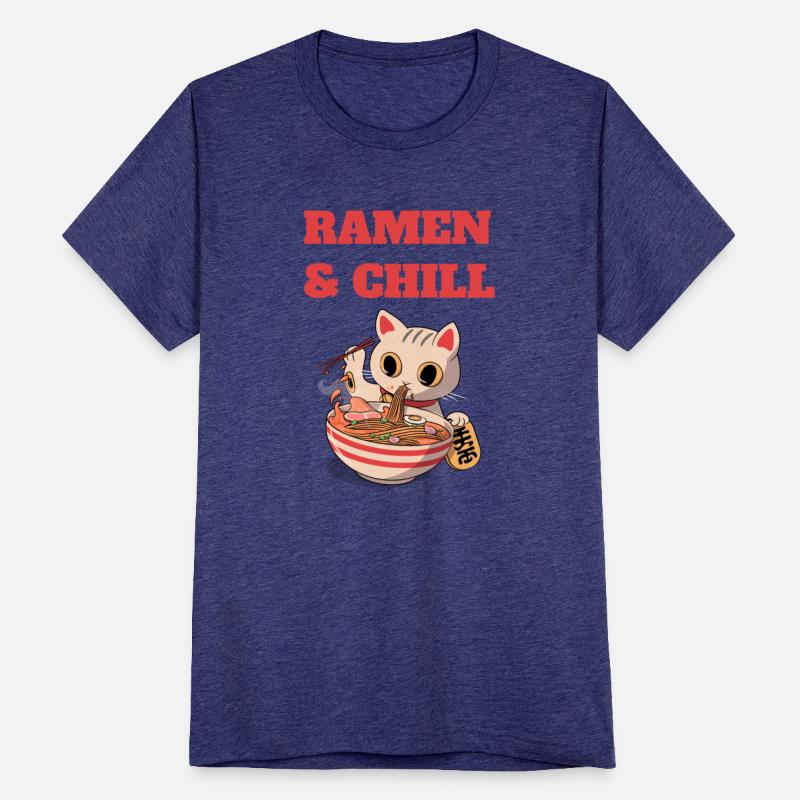 Ramen And Chill Fun Cat