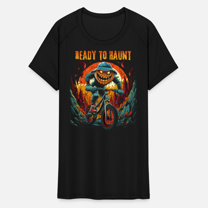 Ready to Haunt - Bike Funny Halloween Costume