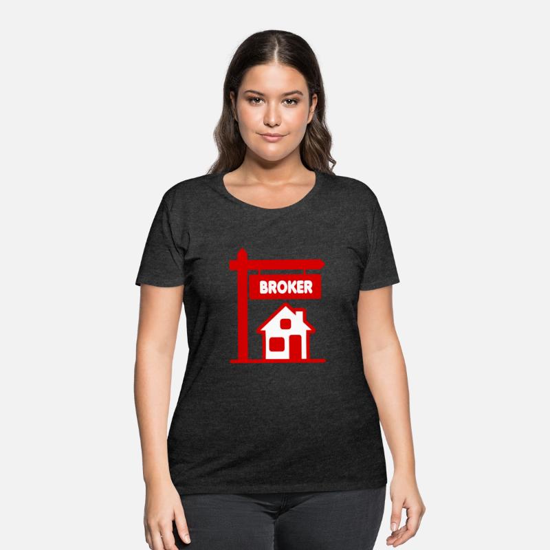 Red Logo Broker with text BROKER