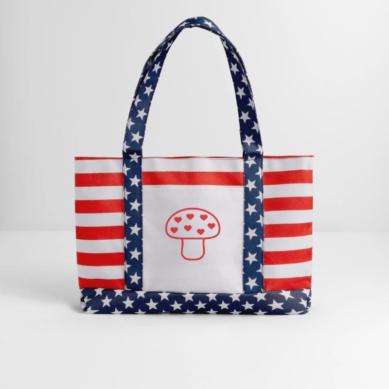 Red Mushroom Shining Color Love Heart Cool Fungus